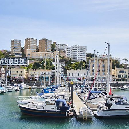 Ferienwohnung Harbour Breeze - Contemporary Waterside Bolthole On Torquay'S Iconic Marina Exterior foto
