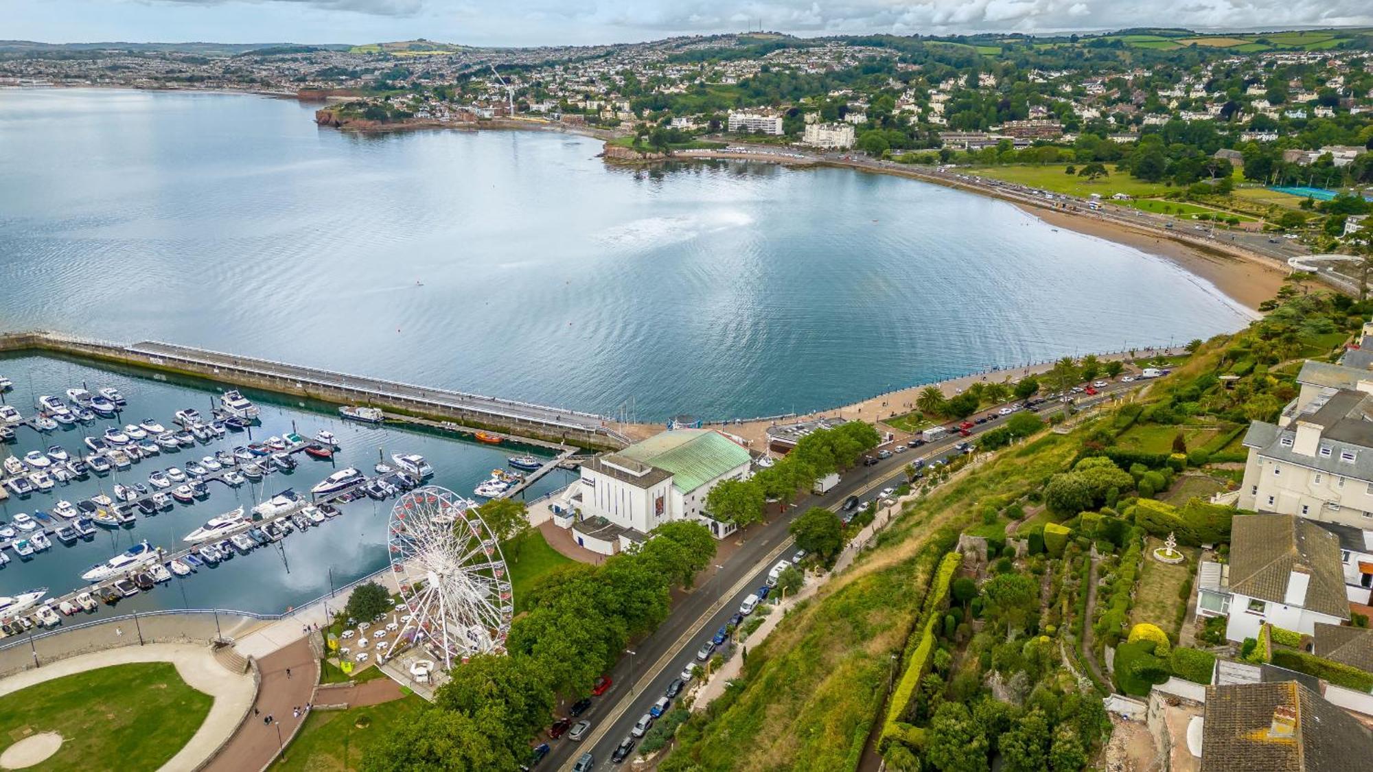 Ferienwohnung Harbour Breeze - Contemporary Waterside Bolthole On Torquay'S Iconic Marina Exterior foto